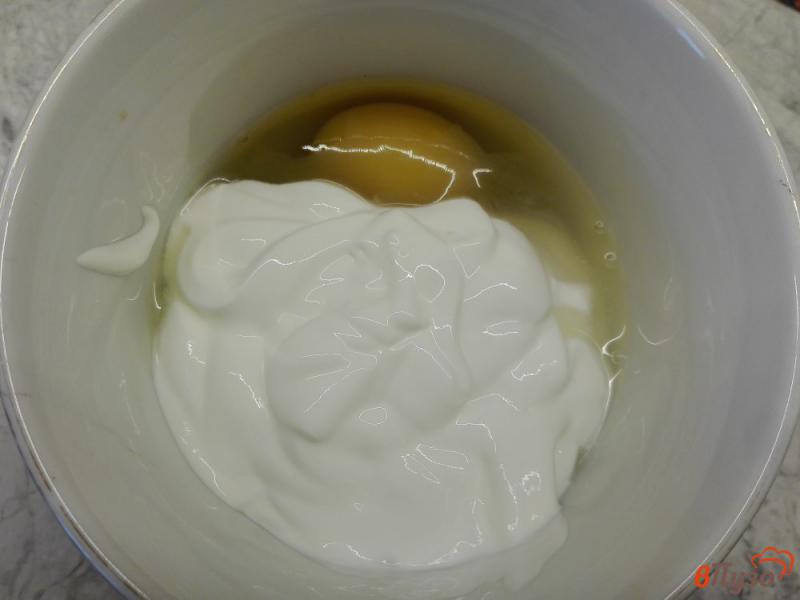 Фото приготовление рецепта: Картофельная запеканка с грибами и яйцом шаг №10
