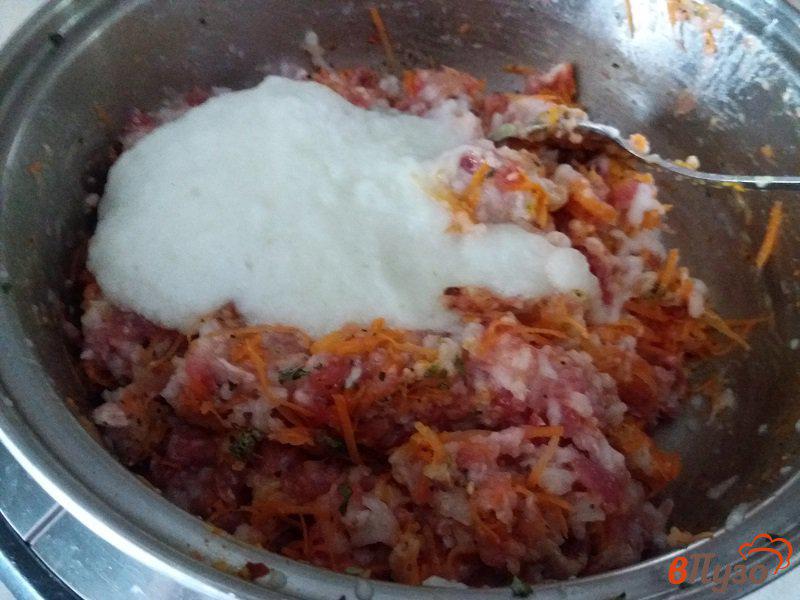 Фото приготовление рецепта: Болгарский перец фаршированный мясом шаг №8