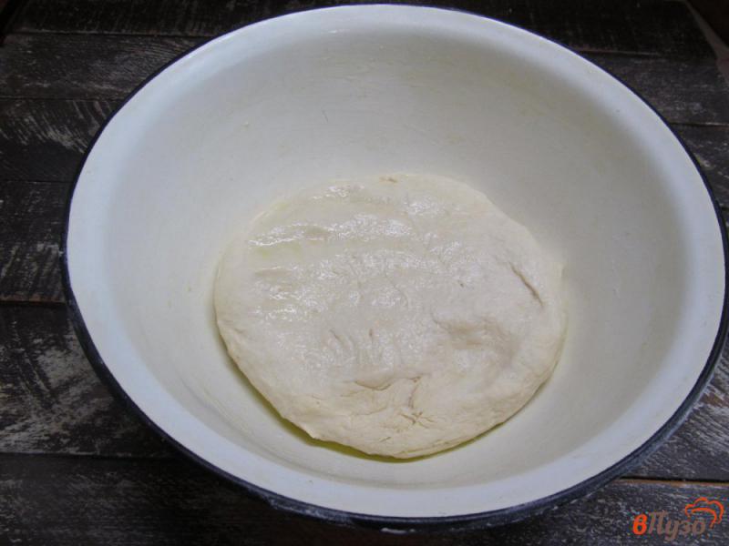 Фото приготовление рецепта: Пирожки на кефире с абрикосом шаг №4