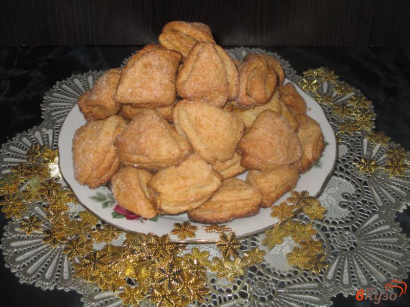 Фото приготовление рецепта: Печенье сахарное с творогом шаг №9
