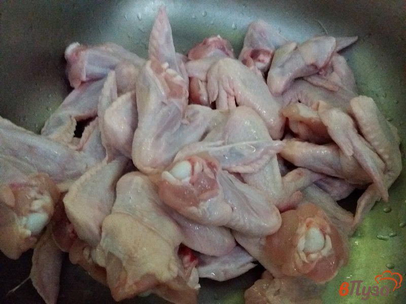 Фото приготовление рецепта: Карамелизованные куриные крылышки из духовки шаг №1