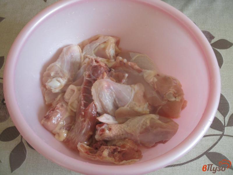 Фото приготовление рецепта: Курица на шпажках с горчицей шаг №1