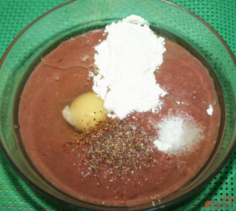 Фото приготовление рецепта: Закуска из печени с макаронами шаг №4