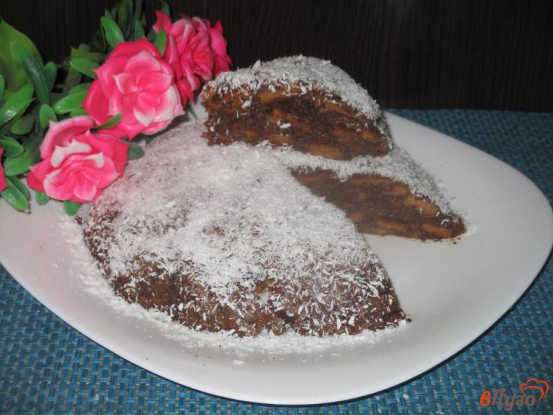 Фото приготовление рецепта: Шоколадный тортик шаг №10