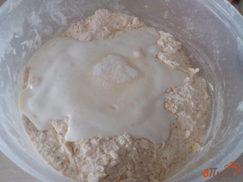 Фото приготовление рецепта: Песочное печенье «Гата» шаг №6