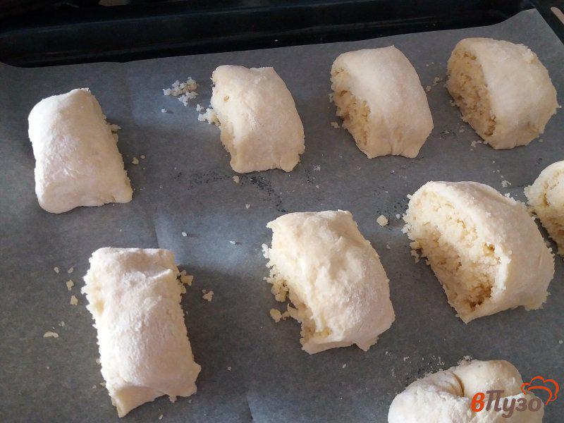 Фото приготовление рецепта: Песочное печенье «Гата» шаг №11