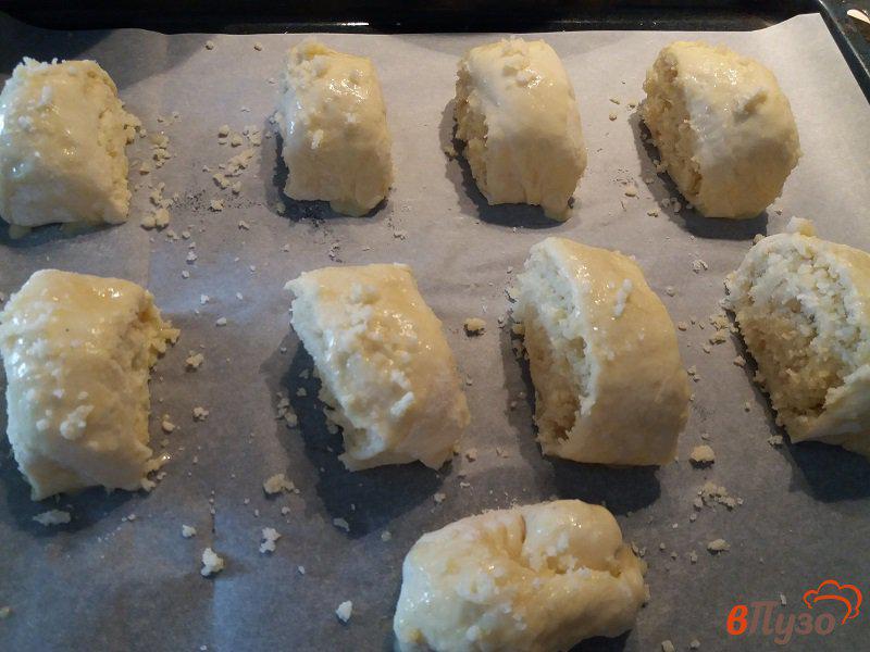 Фото приготовление рецепта: Песочное печенье «Гата» шаг №12
