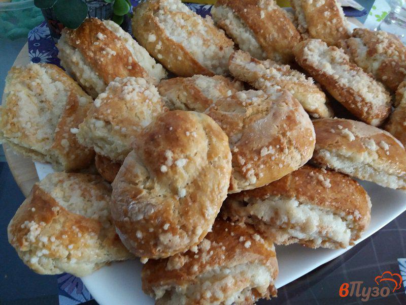 Фото приготовление рецепта: Песочное печенье «Гата» шаг №14