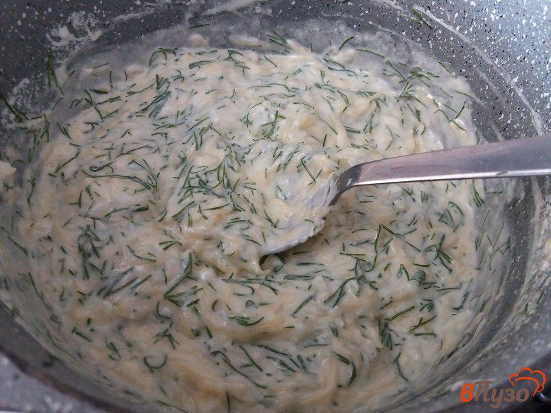 Фото приготовление рецепта: Запеченный картофель с чесночным маслом шаг №4