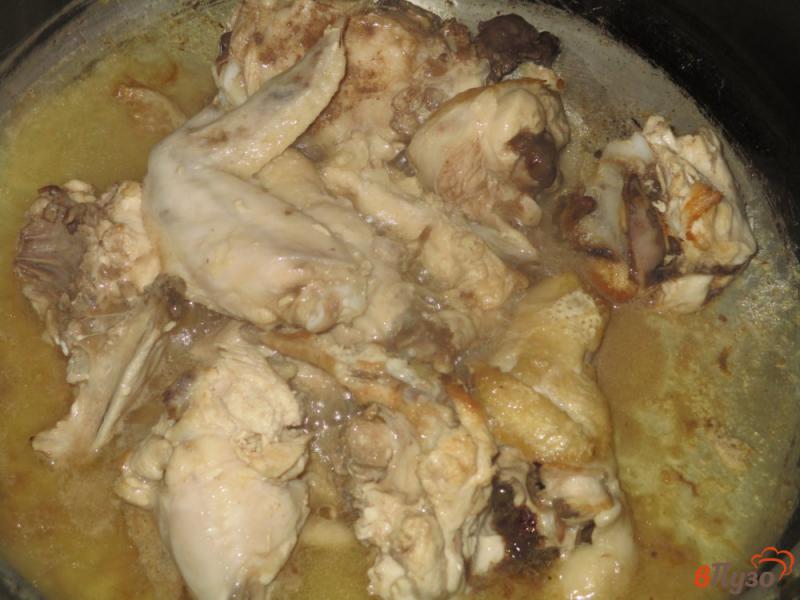 Фото приготовление рецепта: Рис с курицей и грибами шаг №1