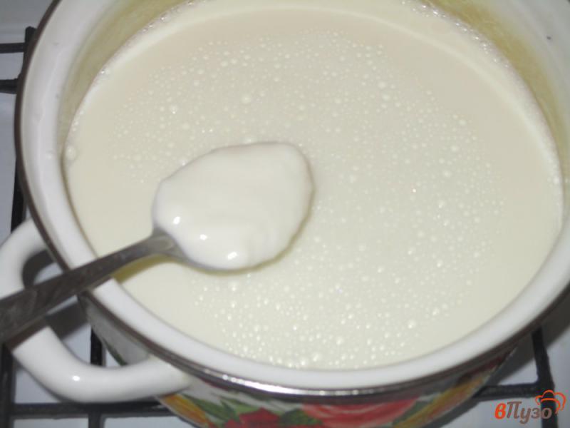 Фото приготовление рецепта: Домашний йогурт с киви и семенами льна шаг №2