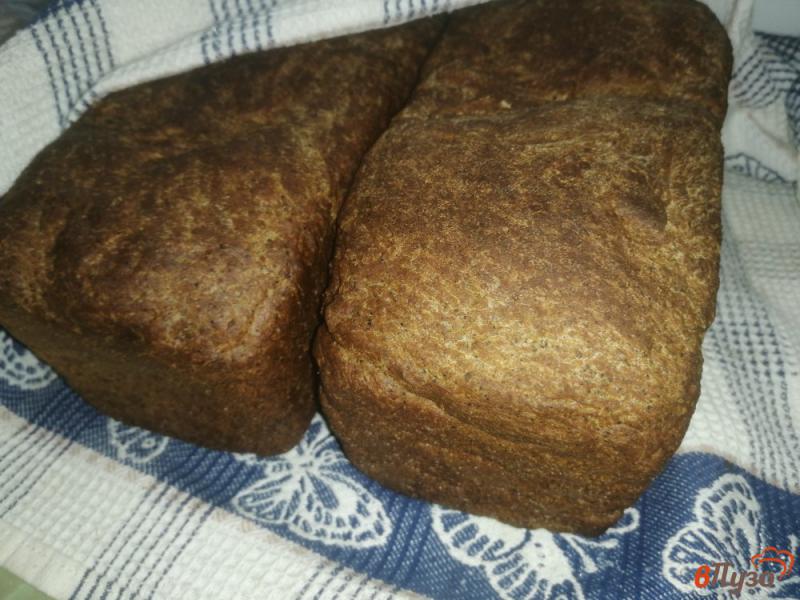 Фото приготовление рецепта: Ржаной хлеб с солодом шаг №9