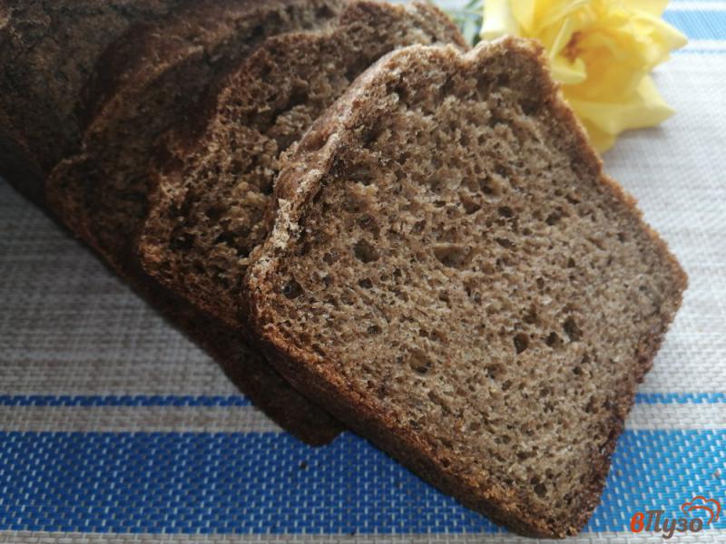 Фото приготовление рецепта: Ржаной хлеб с солодом шаг №10