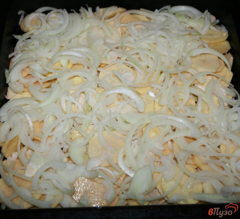 Фото приготовление рецепта: Картофель с куриными ножками в духовке шаг №2