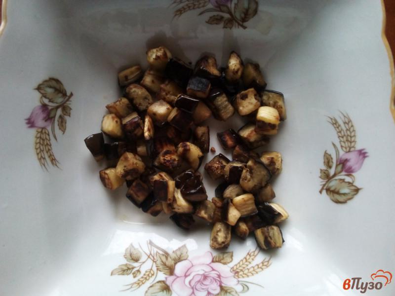 Фото приготовление рецепта: Салат из баклажанов с орехами шаг №2