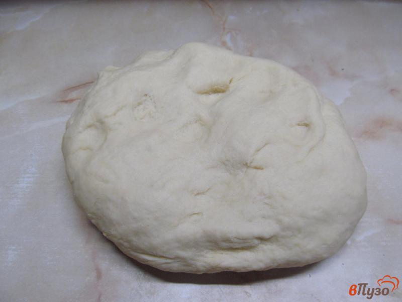 Фото приготовление рецепта: Пирог из дрожжевого теста с творожной начинкой и маком шаг №4
