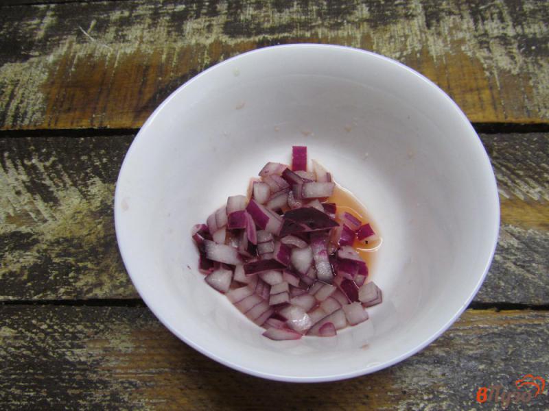 Фото приготовление рецепта: Салат качумбей (индийский салат) шаг №3