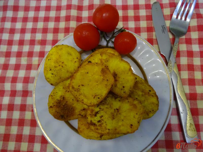 Фото приготовление рецепта: Картофель запеченный в духовке шаг №10