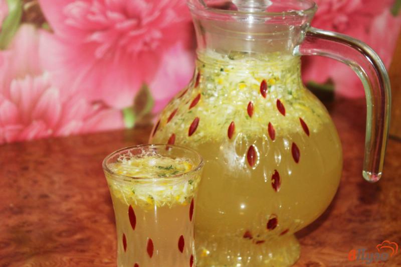 Фото приготовление рецепта: Цитрусовый лимонад с мятой шаг №6