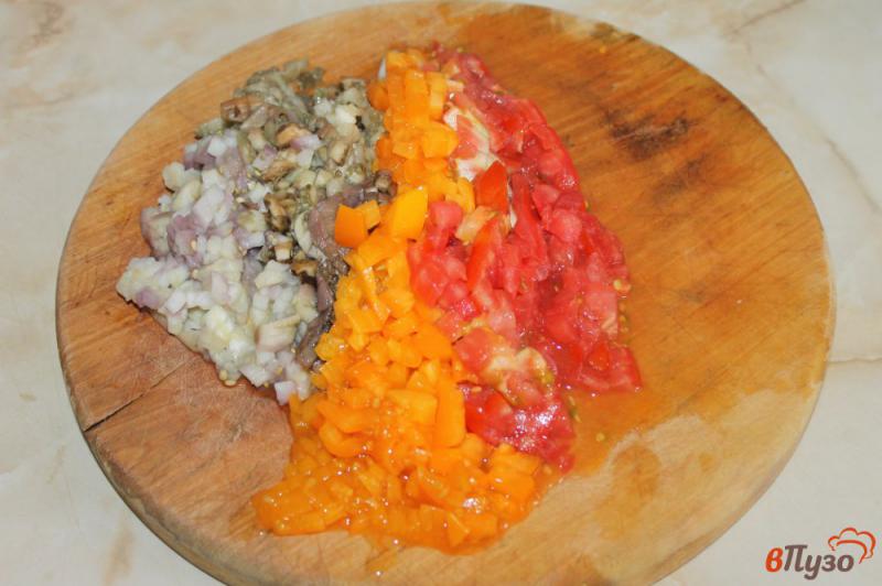 Фото приготовление рецепта: Лаваш гриль с баклажаном и фетой шаг №1