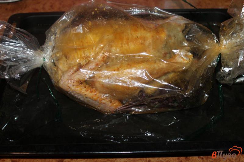 Фото приготовление рецепта: Курица с булгуром в духовке шаг №6