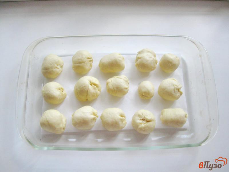 Фото приготовление рецепта: Скороспелые пирожки с курицей и картофелем шаг №12