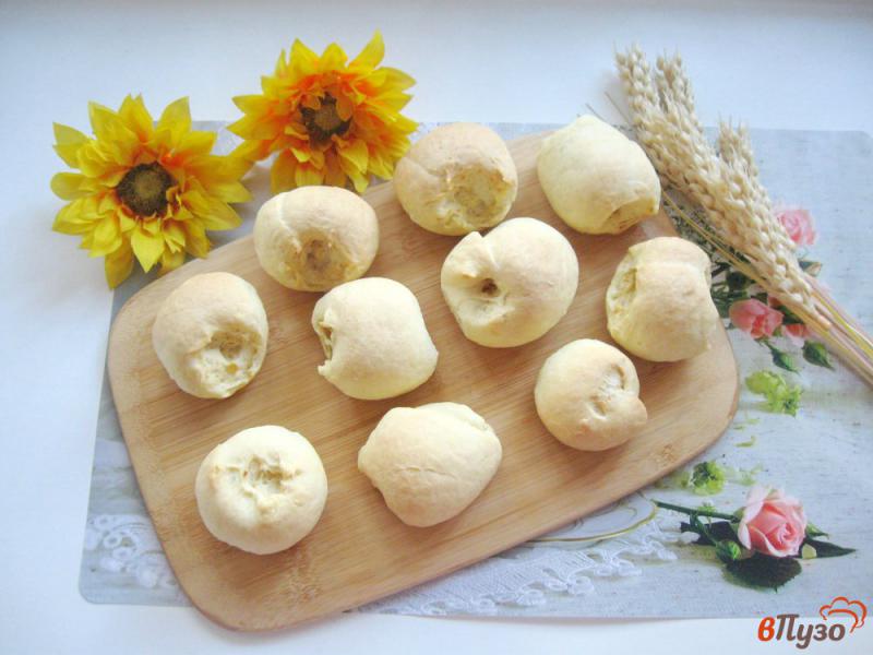 Фото приготовление рецепта: Скороспелые пирожки с курицей и картофелем шаг №15