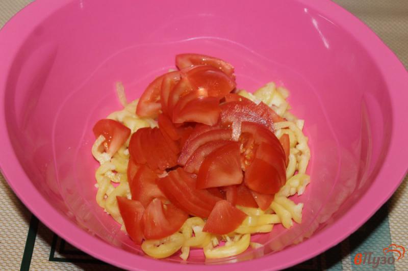 Фото приготовление рецепта: Овощной салат по - домашнему со щавелем шаг №2
