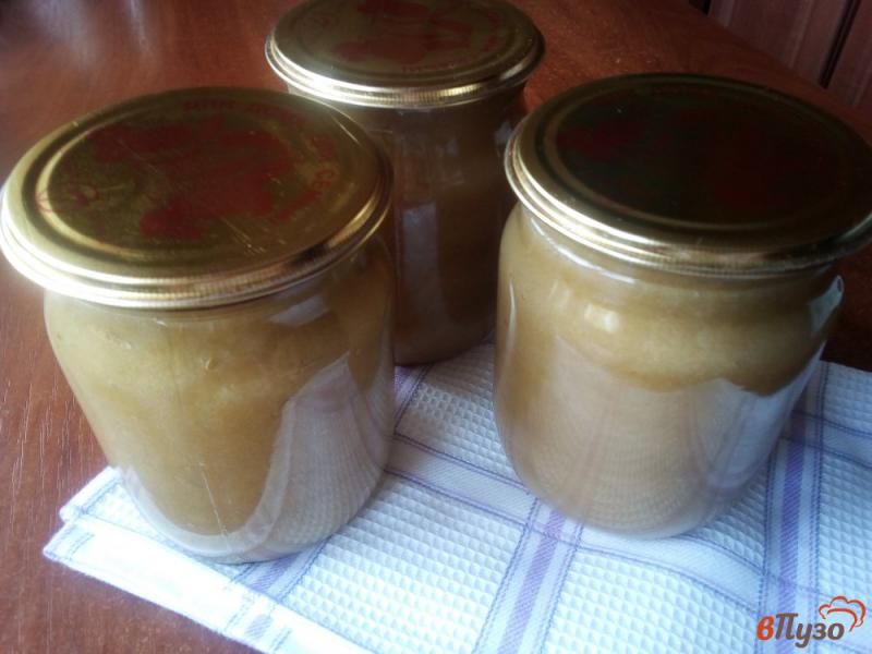 Фото приготовление рецепта: Яблочное пюре для зефира на зиму шаг №7