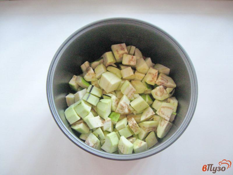 Фото приготовление рецепта: Икра из баклажанов и кабачков в мультиварке шаг №2