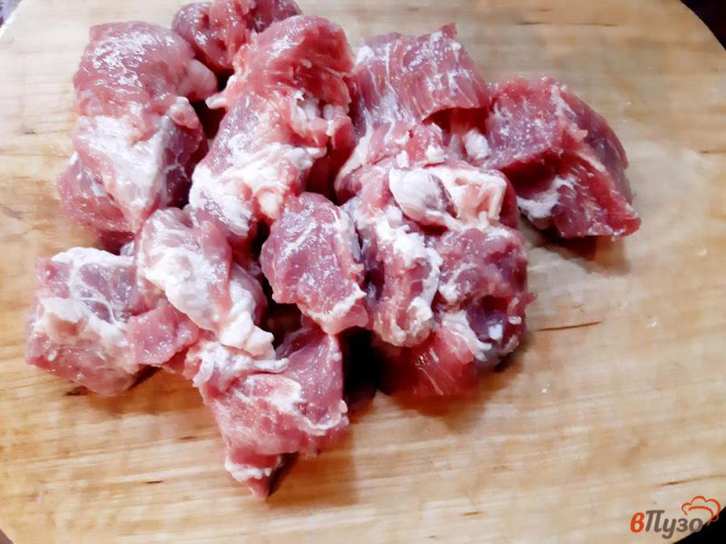 Фото приготовление рецепта: Шашлык из свинины в маринаде с аджикой шаг №2