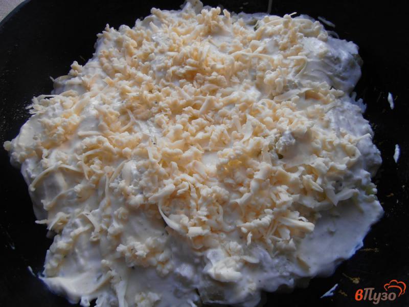 Фото приготовление рецепта: Цветная капуста в сметанном соусе шаг №7