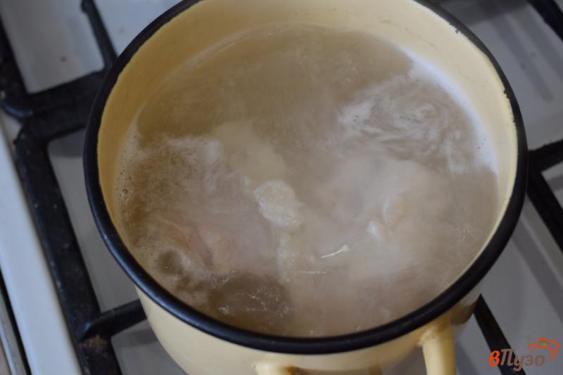 Фото приготовление рецепта: Суп из крольчатины с чечевицей шаг №1