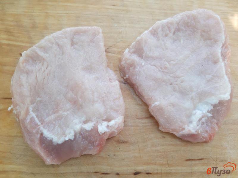Фото приготовление рецепта: Стейк из свинины гриль на мангале шаг №1