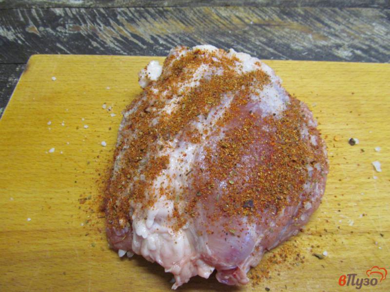 Фото приготовление рецепта: Свинина в горчичном соусе с чесноком шаг №1