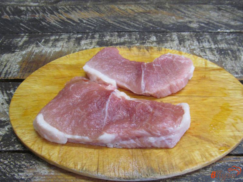 Фото приготовление рецепта: Жареная свинина с картофелем шаг №1