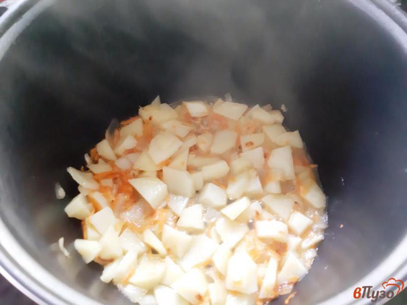Фото приготовление рецепта: Овощное рагу с брокколи и кабачком шаг №5