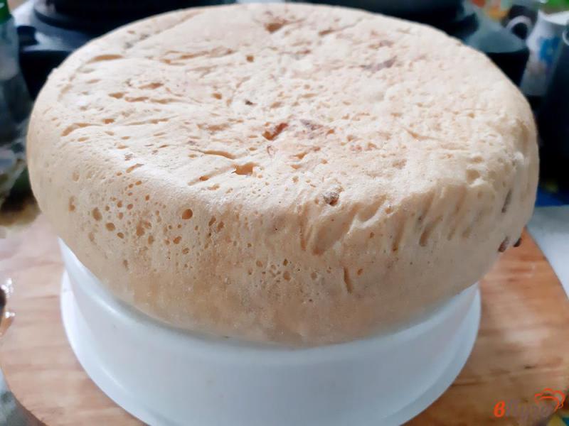 Фото приготовление рецепта: Хлеб пшеничный с семечками в мультиварке шаг №10