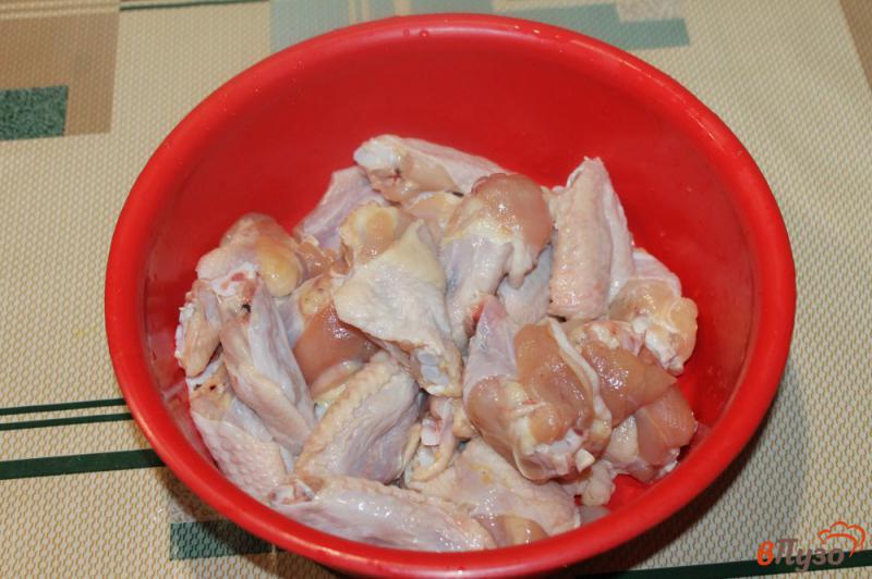 Фото приготовление рецепта: Куриные крылья карри шаг №1