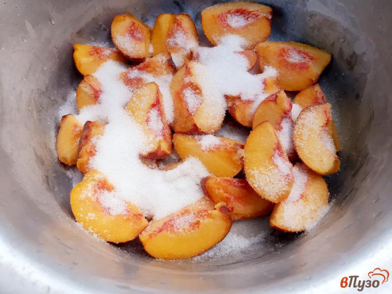 Фото приготовление рецепта: Варенье из персиков шаг №3