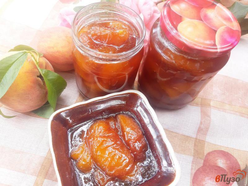 Фото приготовление рецепта: Варенье из персиков шаг №7
