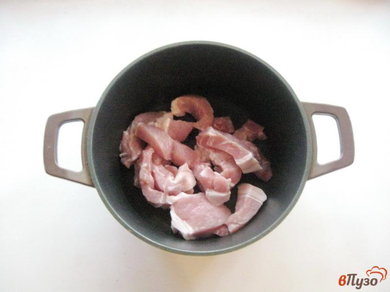 Фото приготовление рецепта: Плов из свиной корейки шаг №2