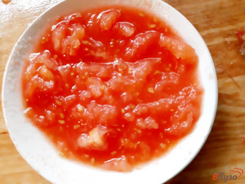 Фото приготовление рецепта: Икра кабачковая с помидорами и болгарским перцем шаг №5
