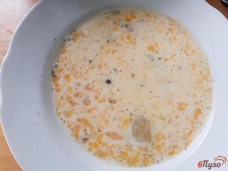 Фото приготовление рецепта: Спаржевая фасоль с яйцом и черри шаг №5