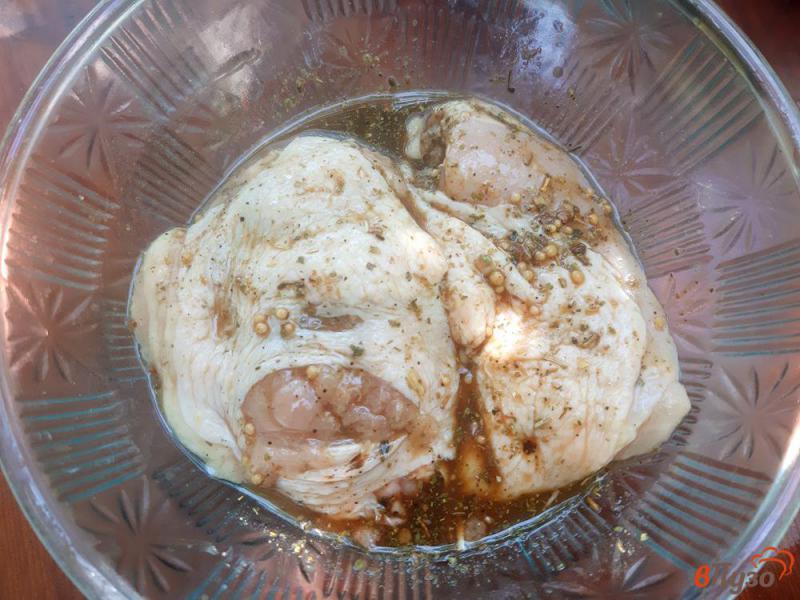 Фото приготовление рецепта: Курица гриль на мангале шаг №3