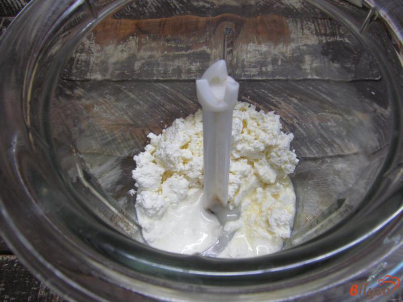 Фото приготовление рецепта: Мороженое - творожный чизкейк шаг №3