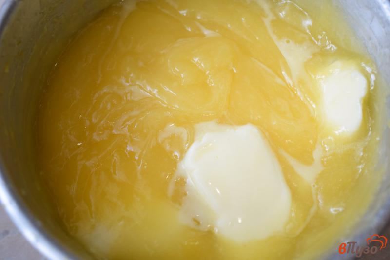 Фото приготовление рецепта: Лимонный крем шаг №4