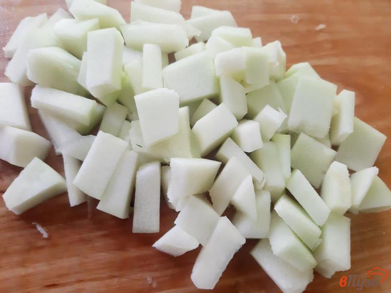 Фото приготовление рецепта: Рагу из кабачков с капустой и помидорами шаг №1
