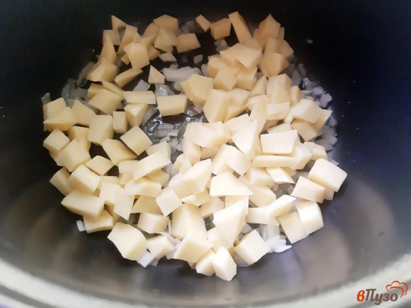 Фото приготовление рецепта: Рагу из кабачков с капустой и помидорами шаг №8