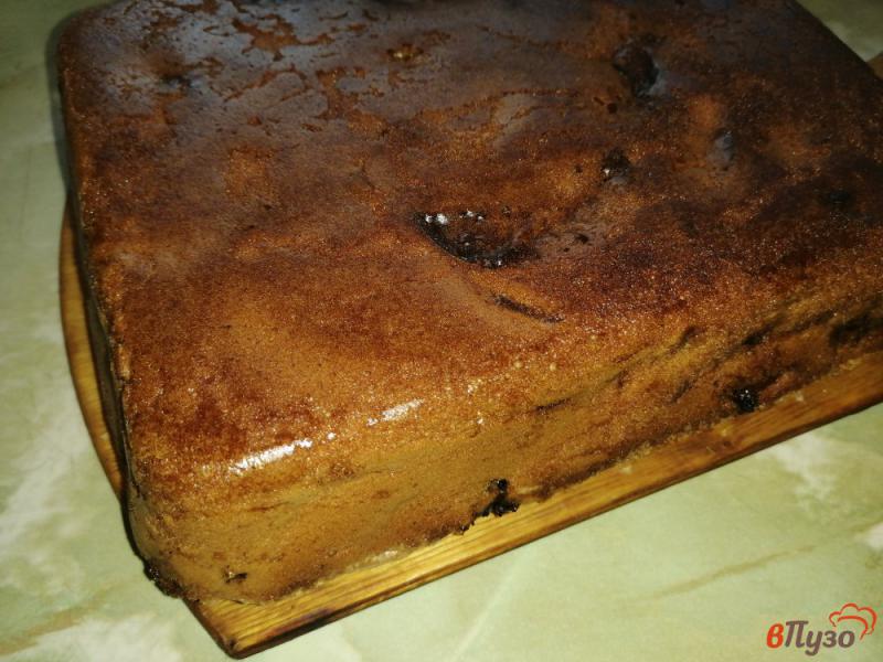 Фото приготовление рецепта: Пирог с яблоками и ежевикой шаг №14